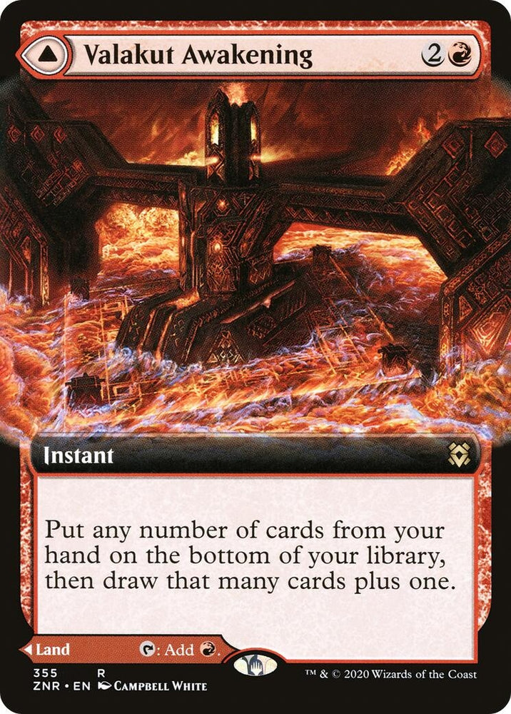 Image for Valakut Awakening (Extended Art) (355) [Zendikar Rising]