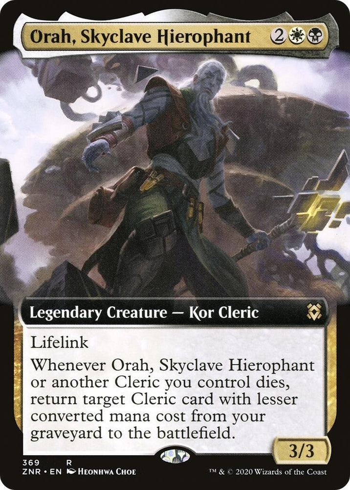Image for Orah, Skyclave Hierophant (Extended Art) (369) [Zendikar Rising]