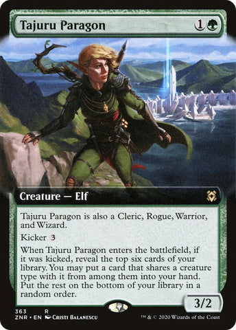 Image for Tajuru Paragon (Extended Art) (363) [Zendikar Rising]