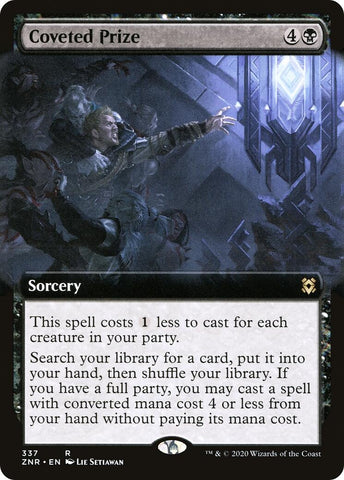Image for Coveted Prize (Extended Art) (337) [Zendikar Rising]