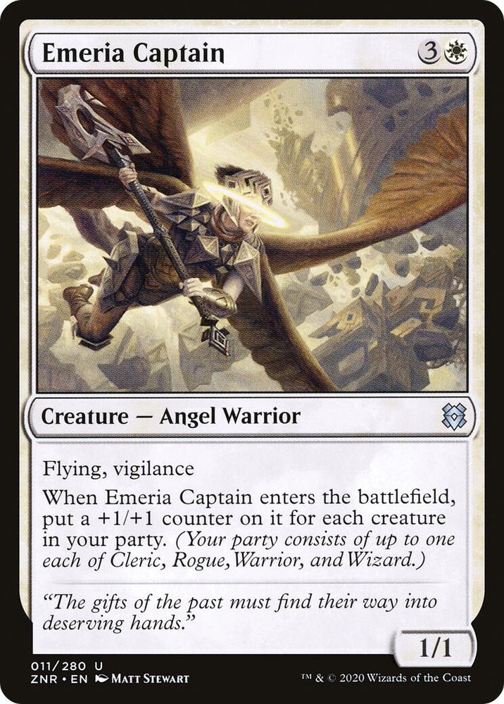 Image for Emeria Captain (11) [Zendikar Rising]