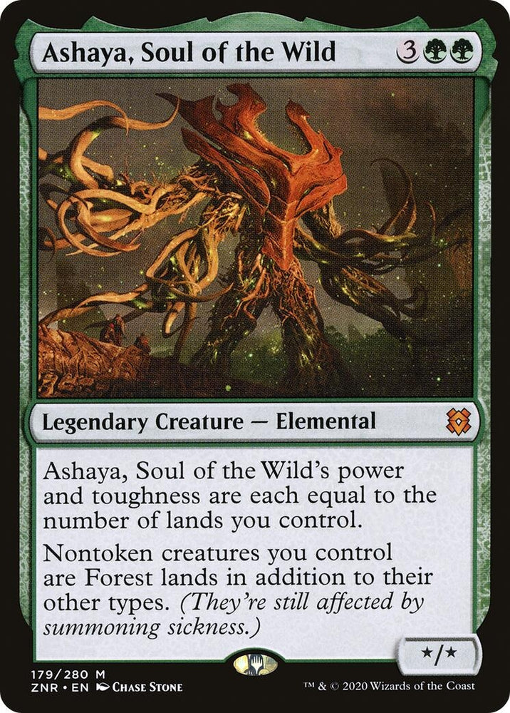 Image for Ashaya, Soul of the Wild (179) [Zendikar Rising]