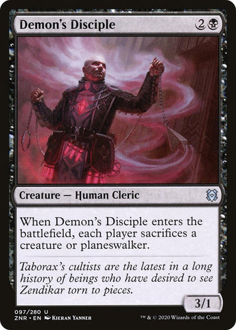 Image for Demon's Disciple (97) [Zendikar Rising]