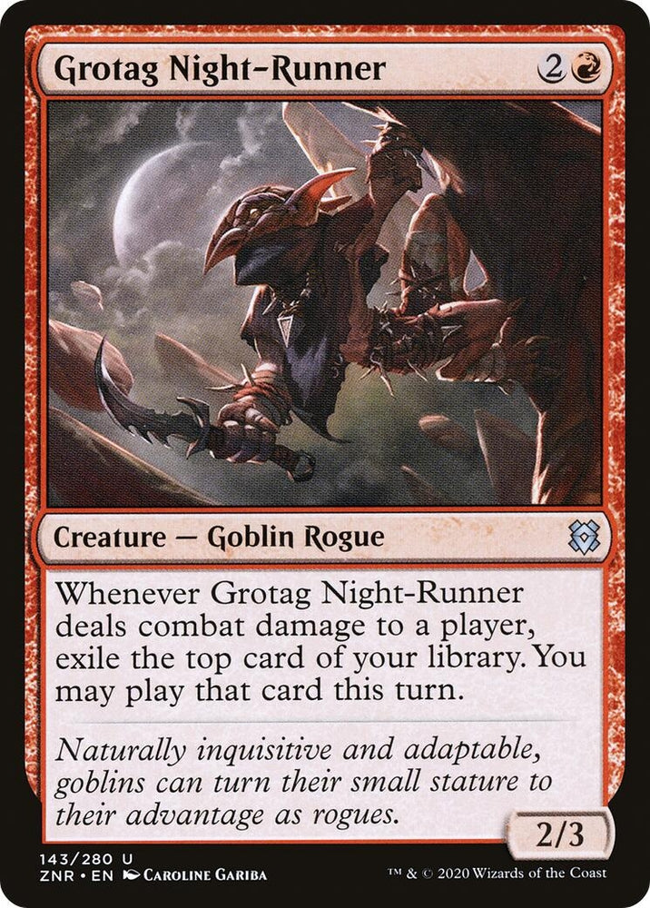 Image for Grotag Night-Runner (143) [Zendikar Rising]