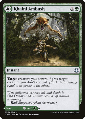 Image for Khalni Ambush (192) [Zendikar Rising]