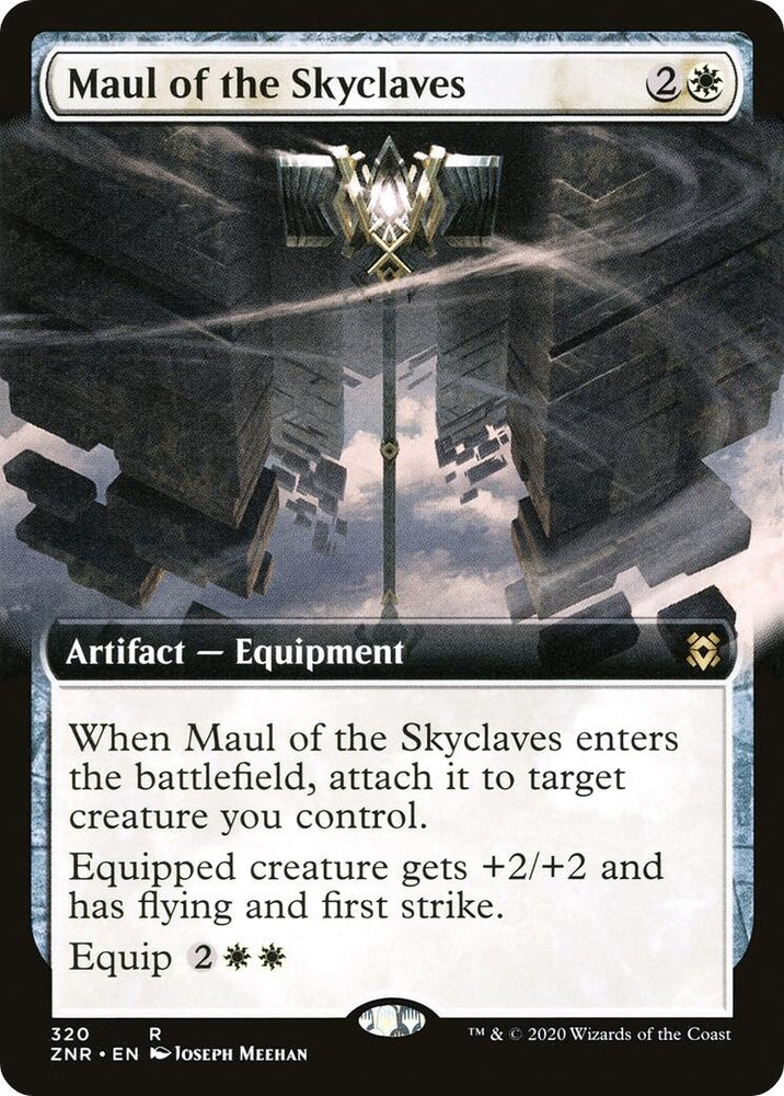Image for Maul of the Skyclaves (Extended Art) (320) [Zendikar Rising]