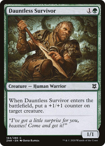 Image for Dauntless Survivor (184) [Zendikar Rising]