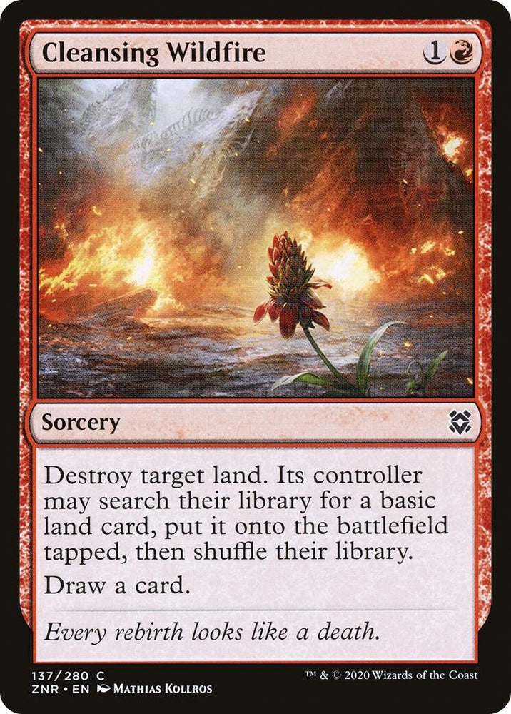 Image for Cleansing Wildfire (137) [Zendikar Rising]