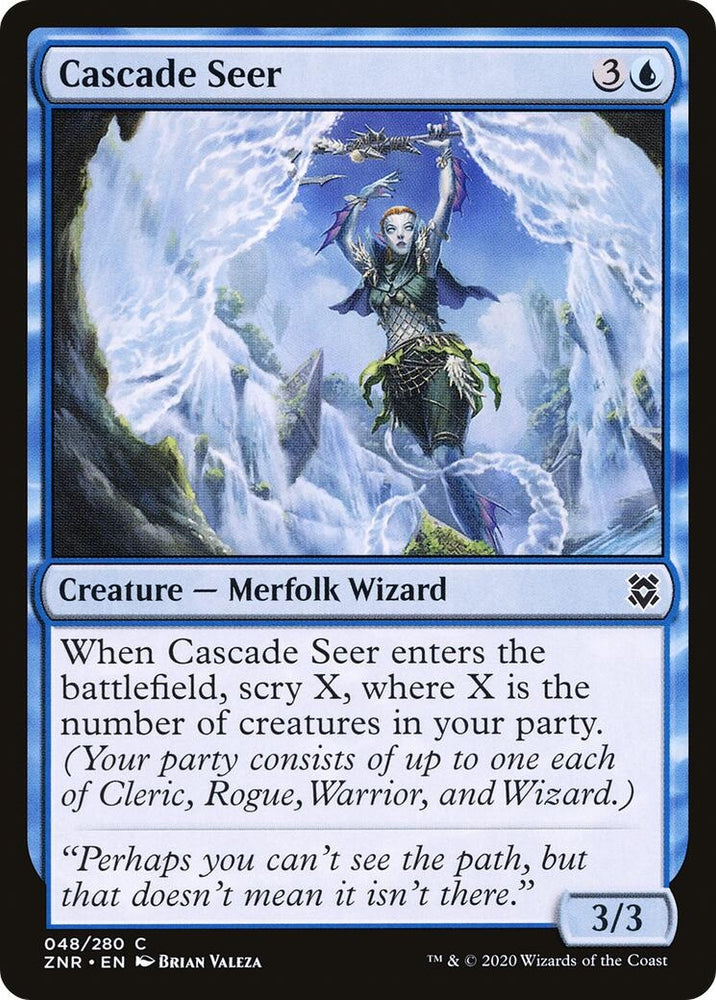 Image for Cascade Seer (48) [Zendikar Rising]