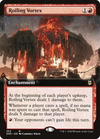 Image for Roiling Vortex (Extended Art) (352) [Zendikar Rising]