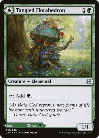 Image for Tangled Florahedron (211) [Zendikar Rising]