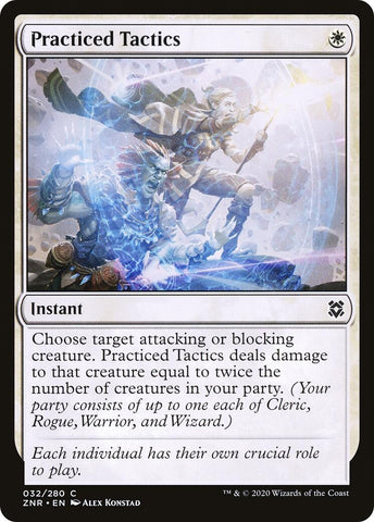 Image for Practiced Tactics (32) [Zendikar Rising]