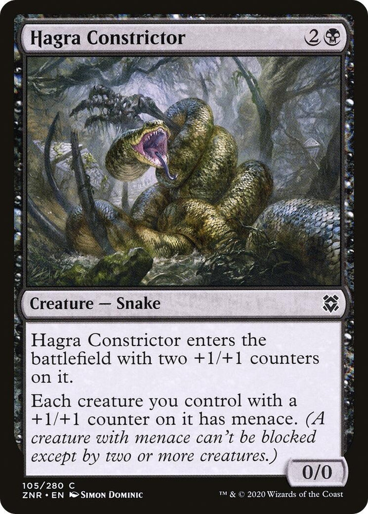 Image for Hagra Constrictor (105) [Zendikar Rising]