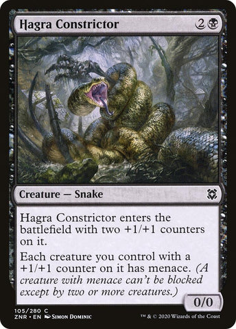Image for Hagra Constrictor (105) [Zendikar Rising]