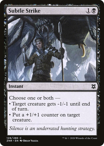 Image for Subtle Strike (128) [Zendikar Rising]