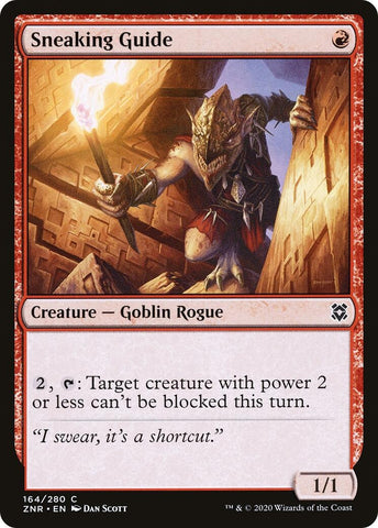 Image for Sneaking Guide (164) [Zendikar Rising]