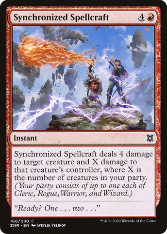 Image for Synchronized Spellcraft (168) [Zendikar Rising]