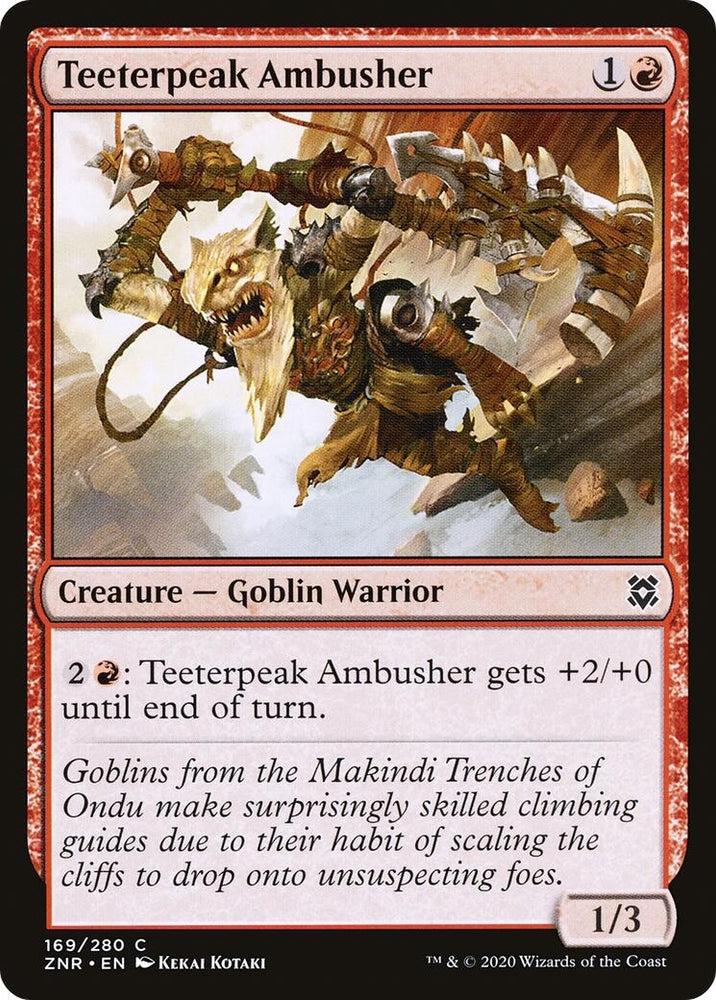 Image for Teeterpeak Ambusher (169) [Zendikar Rising]