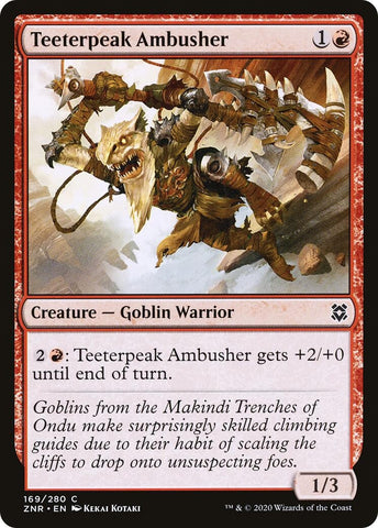 Image for Teeterpeak Ambusher (169) [Zendikar Rising]