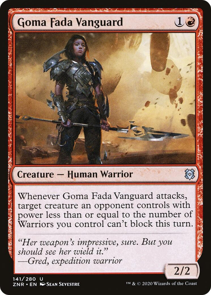 Image for Goma Fada Vanguard (141) [Zendikar Rising]