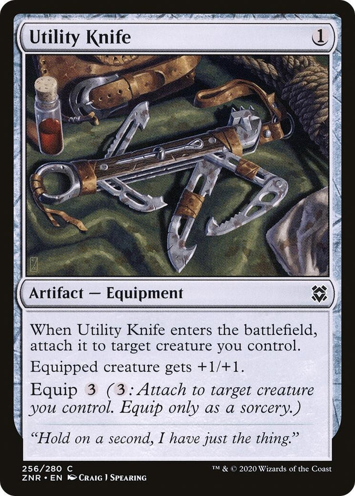 Image for Utility Knife (256) [Zendikar Rising]