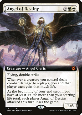 Image for Angel of Destiny (Extended Art) (314) [Zendikar Rising]