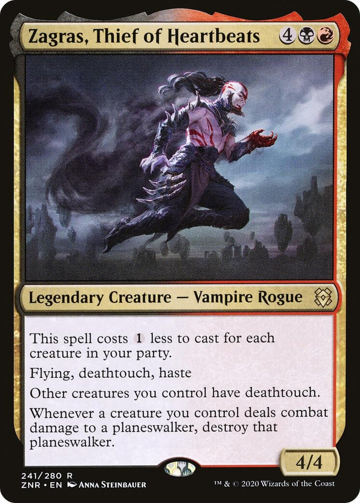 Image for Zagras, Thief of Heartbeats (241) [Zendikar Rising]