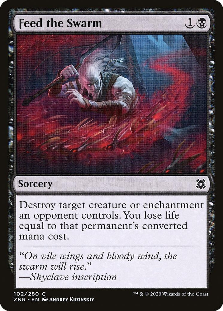 Image for Feed the Swarm (102) [Zendikar Rising]