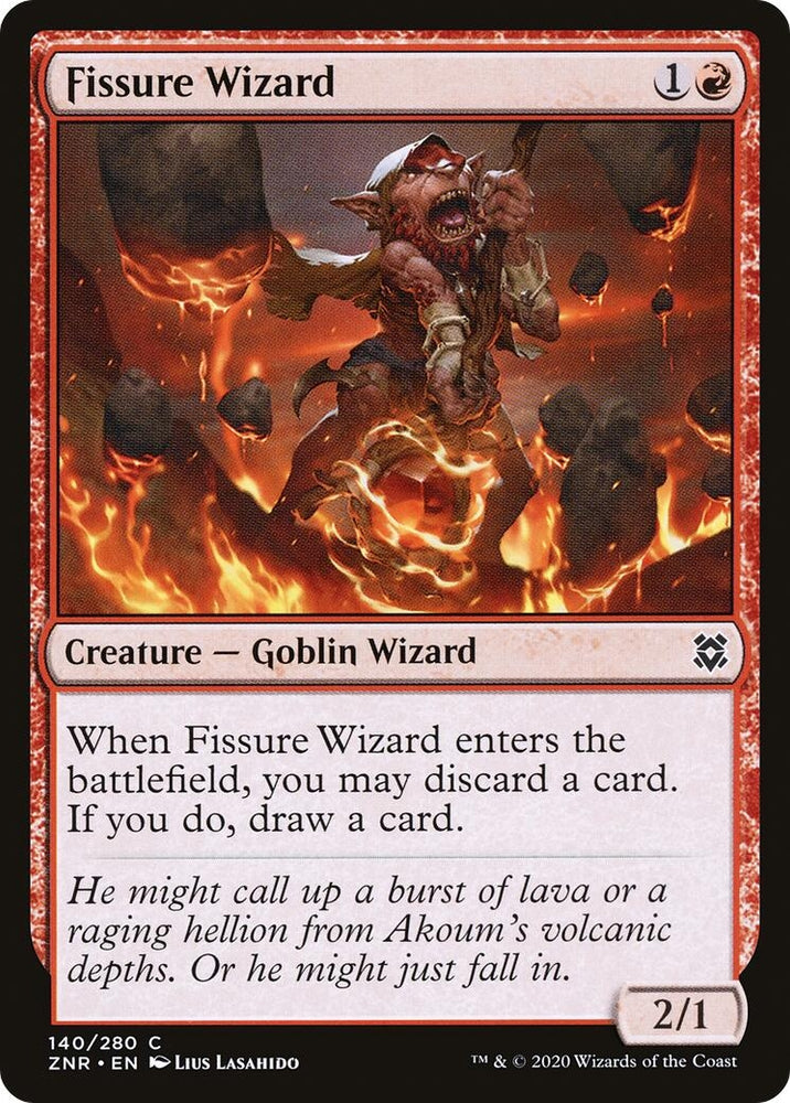 Image for Fissure Wizard (140) [Zendikar Rising]