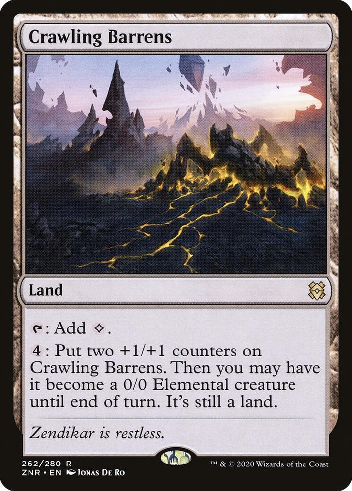 Image for Crawling Barrens (262) [Zendikar Rising]