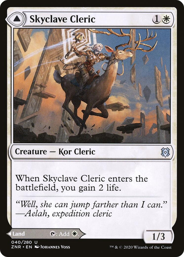 Image for Skyclave Cleric (40) [Zendikar Rising]