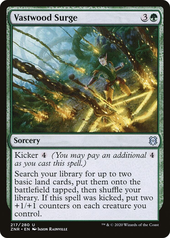 Image for Vastwood Surge (217) [Zendikar Rising]