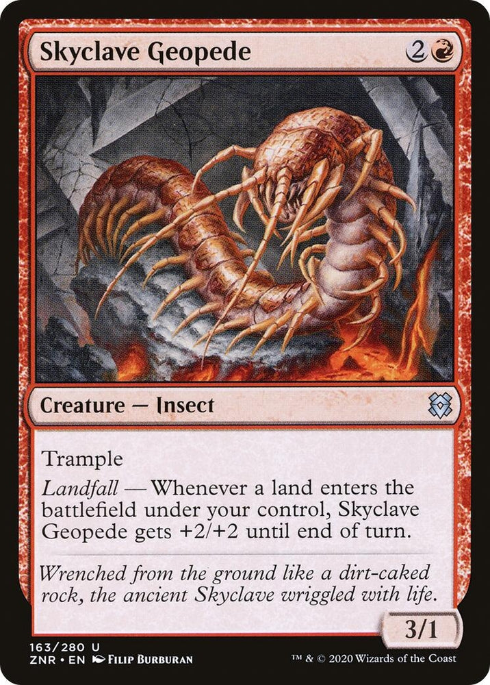 Image for Skyclave Geopede (163) [Zendikar Rising]