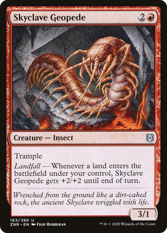 Image for Skyclave Geopede (163) [Zendikar Rising]