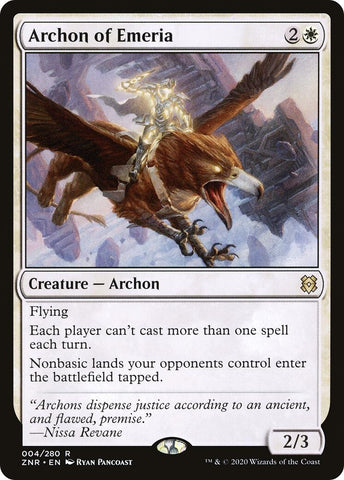 Image for Archon of Emeria (4) [Zendikar Rising]