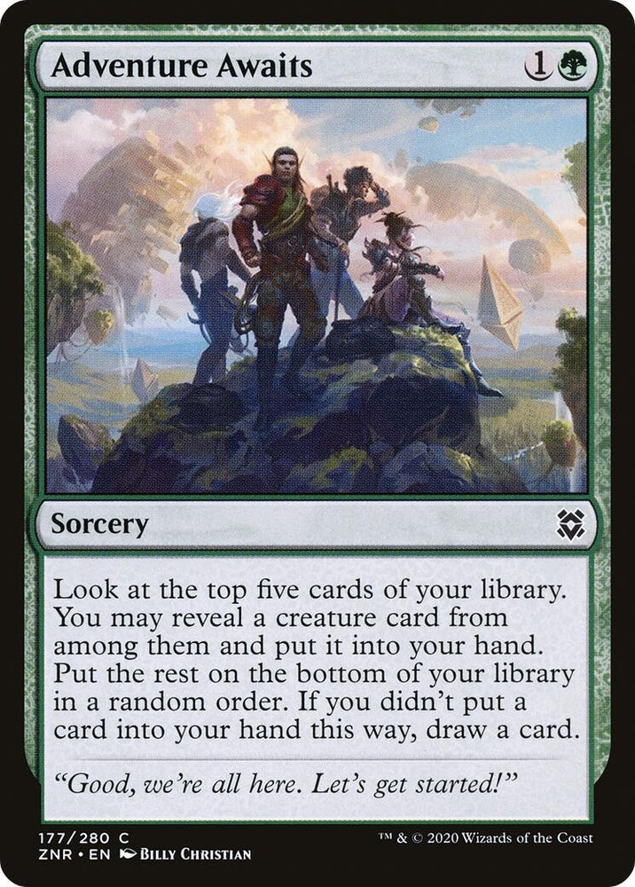 Image for Adventure Awaits (177) [Zendikar Rising]