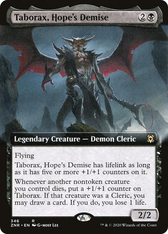 Image for Taborax, Hope's Demise (Extended Art) (346) [Zendikar Rising]