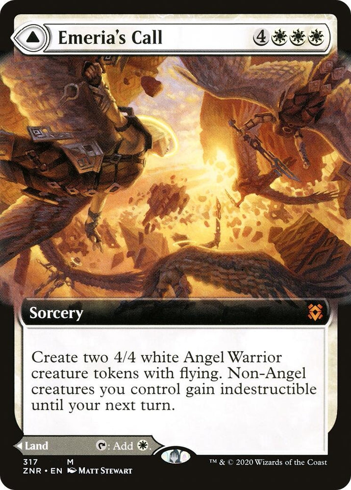 Image for Emeria's Call (Extended Art) (317) [Zendikar Rising]