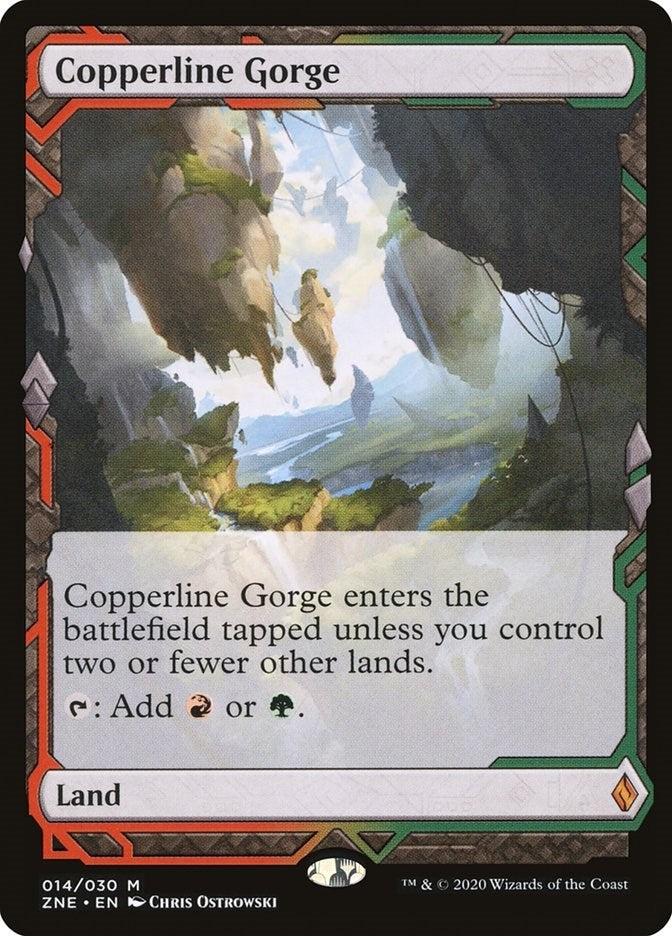 Image for Copperline Gorge (14) [Zendikar Rising Expeditions]