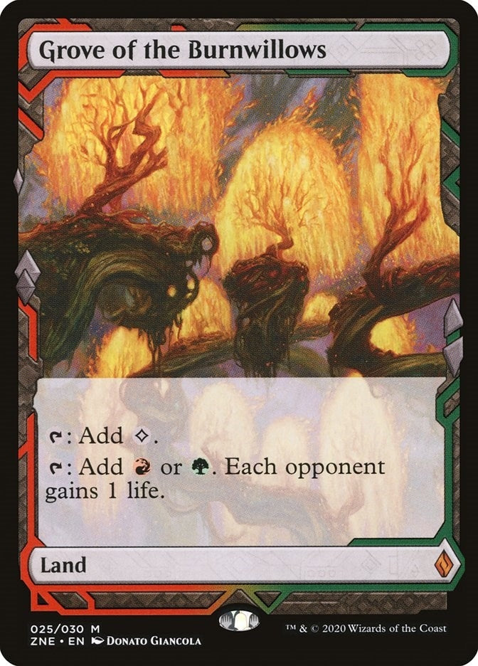 Image for Grove of the Burnwillows (25) [Zendikar Rising Expeditions]