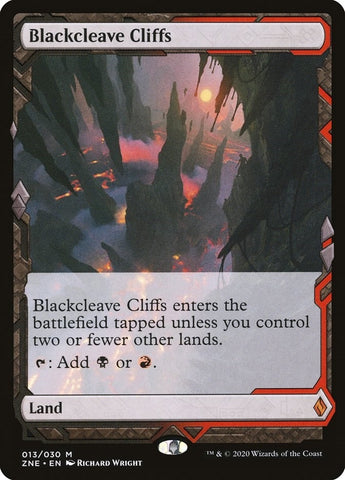 Image for Blackcleave Cliffs (13) [Zendikar Rising Expeditions]
