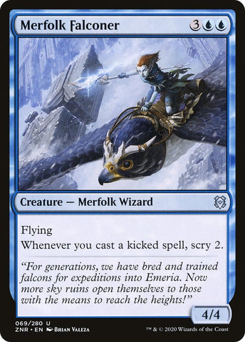 Image for Merfolk Falconer (69) [Zendikar Rising]