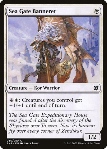 Image for Sea Gate Banneret (36) [Zendikar Rising]