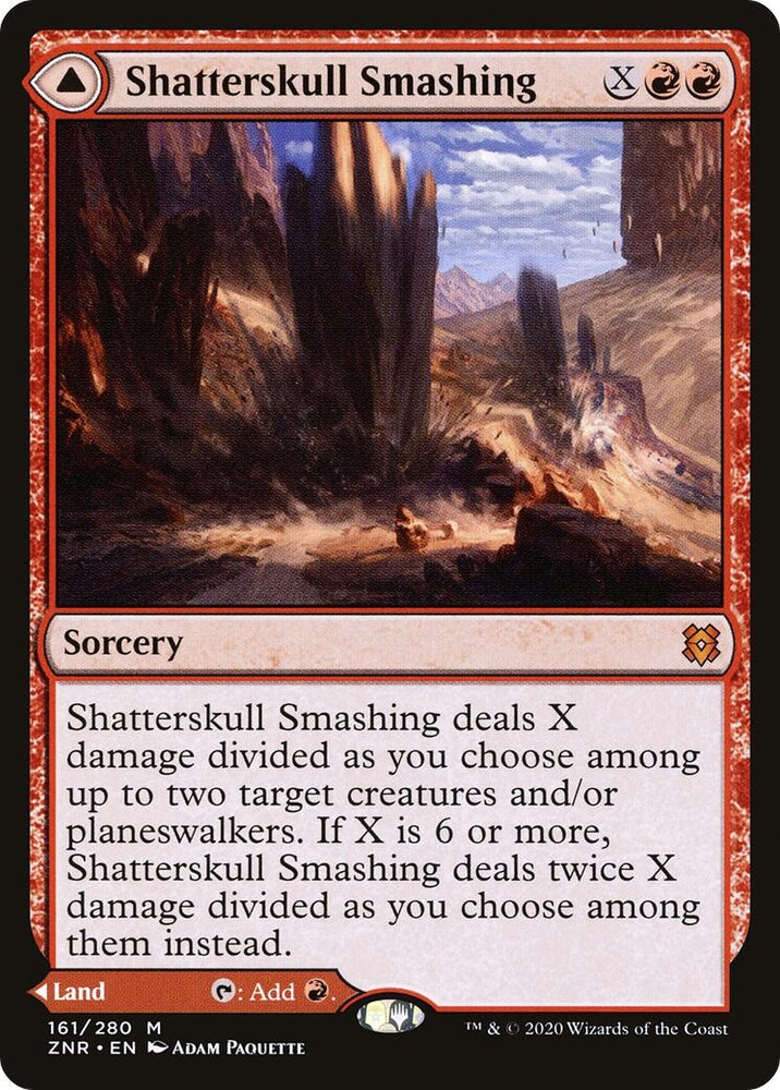 Image for Shatterskull Smashing (161) [Zendikar Rising]