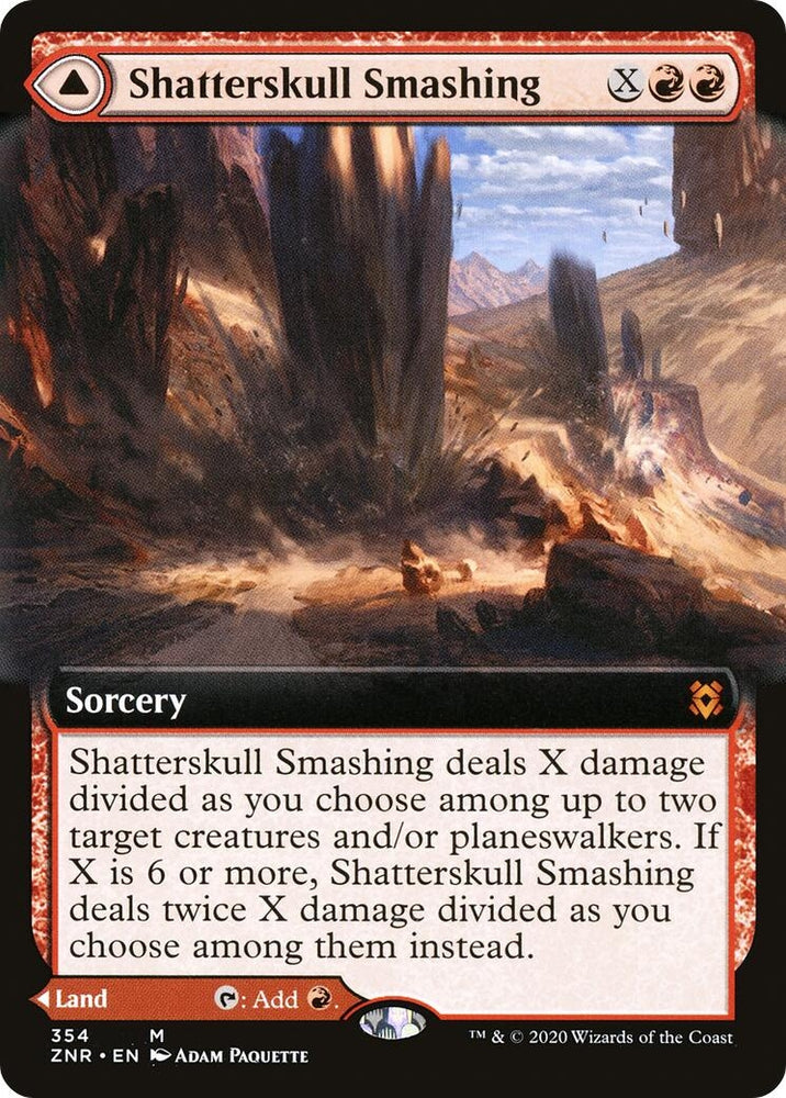 Image for Shatterskull Smashing (Extended Art) (354) [Zendikar Rising]