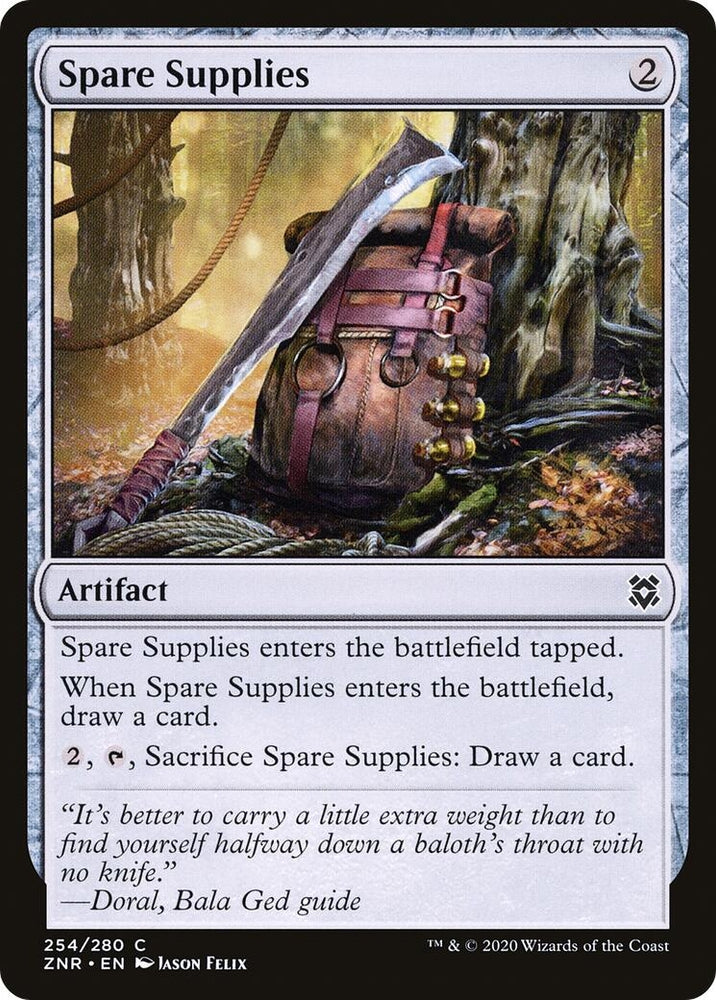 Image for Spare Supplies (254) [Zendikar Rising]