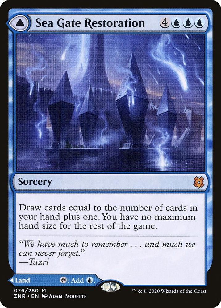 Image for Sea Gate Restoration (76) [Zendikar Rising]