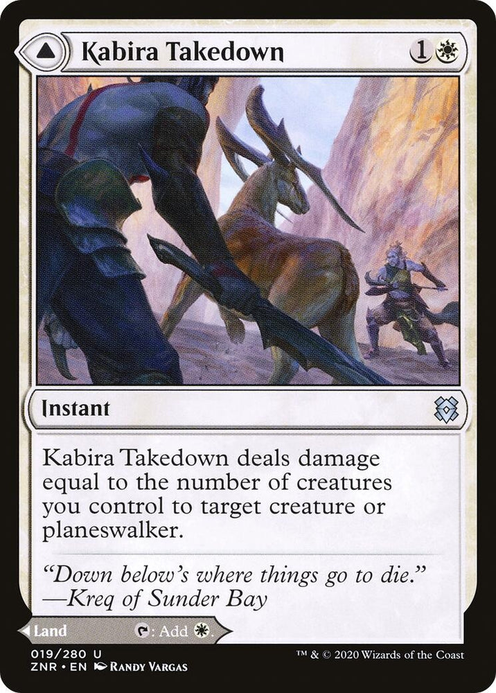 Image for Kabira Takedown (19) [Zendikar Rising]