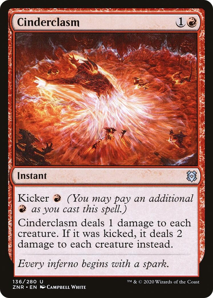 Image for Cinderclasm (136) [Zendikar Rising]