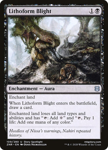 Image for Lithoform Blight (109) [Zendikar Rising]